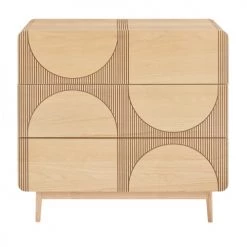 Drawer Commodes Et Cabinets Commode 3 Tiroirs Design En Bois