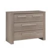 Calicosy Commodes Et Cabinets Commode 3 Tiroirs Effet Chêne L107cm -Coffres et malles Soldes commode 3 tiroirs effet chene l107cm