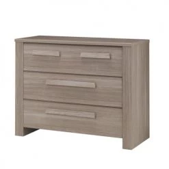 Calicosy Commodes Et Cabinets Commode 3 Tiroirs Effet Chêne L107cm 7 Calicosy Commodes Et Cabinets Commode 3 Tiroirs Effet Chêne L107cm -Coffres et malles Soldes commode 3 tiroirs effet chene l107cm 2