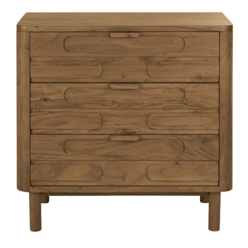 Maisons Du Monde Commodes Et Cabinets Commode 3 Tiroirs En Bois D'acacia Massif Marron 3 Maisons Du Monde Commodes Et Cabinets Commode 3 Tiroirs En Bois D'acacia Massif Marron