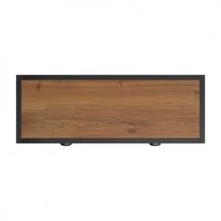 Rendez Vous Déco Commodes Et Cabinets Commode 3 Tiroirs En Bois De Cèdre Recyclé Et Métal -Coffres et malles Soldes commode 3 tiroirs en bois de cedre recycle et metal 4