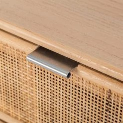 Nordlys Commodes Et Cabinets Commode 3 Tiroirs En Bois Et Rotin Naturel -Coffres et malles Soldes commode 3 tiroirs en bois et rotin naturel 10