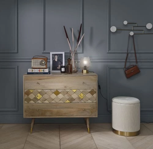 Maisons Du Monde Commodes Et Cabinets Commode 3 Tiroirs En Manguier Massif 8 Maisons Du Monde Commodes Et Cabinets Commode 3 Tiroirs En Manguier Massif – Image 6