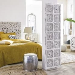 Maisons Du Monde Commodes Et Cabinets Commode 3 Tiroirs En Manguier Massif Sculpté Blanc 13 Maisons Du Monde Commodes Et Cabinets Commode 3 Tiroirs En Manguier Massif Sculpté Blanc -Coffres et malles Soldes commode 3 tiroirs en manguier massif sculpte blanc 1000 16 10 186642 5