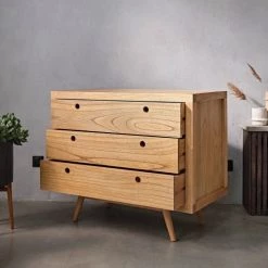 Bois Dessus Bois Dessous Commodes Et Cabinets Commode 3 Tiroirs En Mindy -Coffres et malles Soldes commode 3 tiroirs en mindy 9