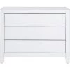 Kare Design Commodes Et Cabinets Commode 3 Tiroirs En Verre Blanc -Coffres et malles Soldes commode 3 tiroirs en verre blanc