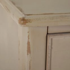 Altobuy Commodes Et Cabinets Commode 3 Tiroirs L.84,5 Cm Coloris Crème Aspect Vieilli -Coffres et malles Soldes commode 3 tiroirs l 84 5 cm coloris creme aspect vieilli 3