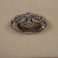 Altobuy Commodes Et Cabinets Commode 3 Tiroirs L.84,5 Cm Coloris Crème Aspect Vieilli -Coffres et malles Soldes commode 3 tiroirs l 84 5 cm coloris creme aspect vieilli 5