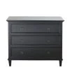 Maisons Du Monde Commodes Et Cabinets Commode 3 Tiroirs Noire L100 -Coffres et malles Soldes commode 3 tiroirs noire l100 1000 4 35 187446 1
