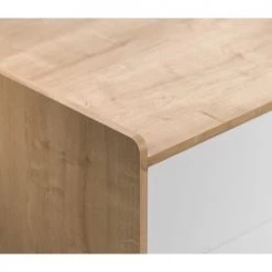 Calicosy Commodes Et Cabinets Commode 3 Tiroirs Pieds En Chêne L100 Cm -Coffres et malles Soldes commode 3 tiroirs pieds en chene l100 cm 10