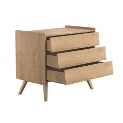 Calicosy Commodes Et Cabinets Commode 3 Tiroirs Pieds En Chêne L100 Cm 11 Calicosy Commodes Et Cabinets Commode 3 Tiroirs Pieds En Chêne L100 Cm -Coffres et malles Soldes commode 3 tiroirs pieds en chene l100 cm 3