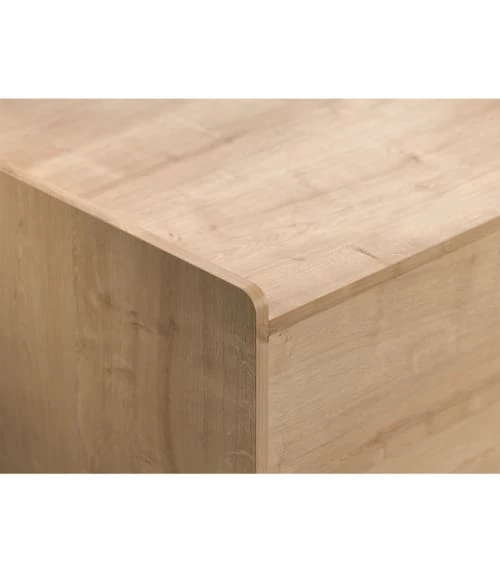 Calicosy Commodes Et Cabinets Commode 3 Tiroirs Pieds En Chêne L100 Cm 7 Calicosy Commodes Et Cabinets Commode 3 Tiroirs Pieds En Chêne L100 Cm – Image 5