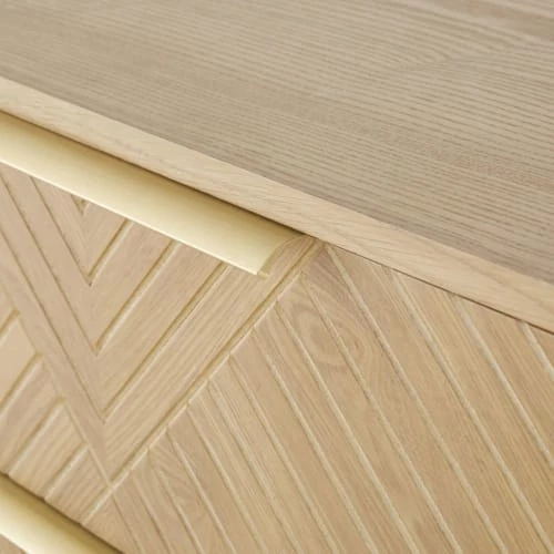 Maisons Du Monde Commodes Et Cabinets Commode 3 Tiroirs Sculptée 5 Maisons Du Monde Commodes Et Cabinets Commode 3 Tiroirs Sculptée – Image 3