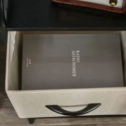 Homcom Commodes Et Cabinets Commode 4 Tiroir Tissu Gris Beige écru Châssis Métal Noir 9 Homcom Commodes Et Cabinets Commode 4 Tiroir Tissu Gris Beige écru Châssis Métal Noir -Coffres et malles Soldes commode 4 tiroir tissu gris beige ecru chassis metal noir 3