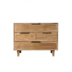 Dendro Commodes Et Cabinets Commode 4 Tiroirs Bois Massif