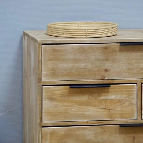 Dendro Commodes Et Cabinets Commode 4 Tiroirs Bois Massif 6 Dendro Commodes Et Cabinets Commode 4 Tiroirs Bois Massif – Image 4