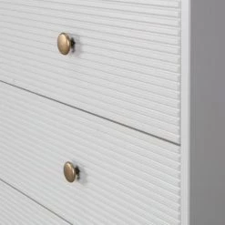 Woood Commodes Et Cabinets Commode 4 Tiroirs En Bois L94cm Gris Clair 12 Woood Commodes Et Cabinets Commode 4 Tiroirs En Bois L94cm Gris Clair -Coffres et malles Soldes commode 4 tiroirs en bois l94cm gris clair 4