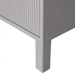 Woood Commodes Et Cabinets Commode 4 Tiroirs En Bois L94cm Gris Clair 13 Woood Commodes Et Cabinets Commode 4 Tiroirs En Bois L94cm Gris Clair -Coffres et malles Soldes commode 4 tiroirs en bois l94cm gris clair 5