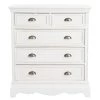 Maisons Du Monde Commodes Et Cabinets Commode 5 Tiroirs Blanche -Coffres et malles Soldes commode 5 tiroirs blanche 1000 13 13 50140102 10