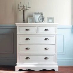 Maisons Du Monde Commodes Et Cabinets Commode 5 Tiroirs Blanche 7 Maisons Du Monde Commodes Et Cabinets Commode 5 Tiroirs Blanche -Coffres et malles Soldes commode 5 tiroirs blanche 1000 13 13 50140102 9