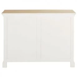 Maisons Du Monde Commodes Et Cabinets Commode 5 Tiroirs En Manguier Massif Blanc -Coffres et malles Soldes commode 5 tiroirs en manguier massif blanc 1000 12 8 175775 7