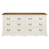 Maisons Du Monde Commodes Et Cabinets Commode 6 Tiroirs Crème