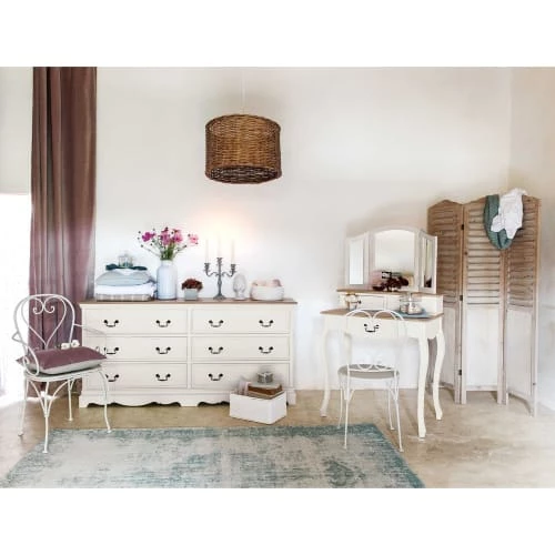 Maisons Du Monde Commodes Et Cabinets Commode 6 Tiroirs Crème 8 Maisons Du Monde Commodes Et Cabinets Commode 6 Tiroirs Crème – Image 6