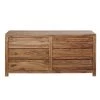 Maisons Du Monde Commodes Et Cabinets Commode 6 Tiroirs En Sheesham Massif