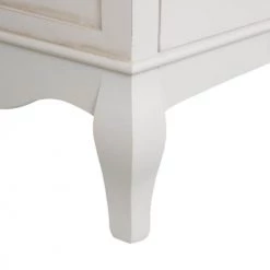 Altobuy Commodes Et Cabinets Commode 6 Tiroirs Motif Floral Bois Massif Et Mdf -Coffres et malles Soldes commode 6 tiroirs motif floral bois massif et mdf 3