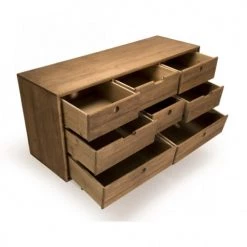 MACABANE Commodes Et Cabinets Commode 8 Tiroirs En Sapin -Coffres et malles Soldes commode 8 tiroirs en sapin 5