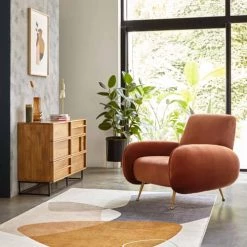 Oviala Commodes Et Cabinets Commode à 6 Tiroirs En Manguier Massif -Coffres et malles Soldes commode a 6 tiroirs en manguier massif 2