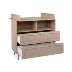 Terre De Nuit Commodes Et Cabinets Commode à Langer 2 Tiroirs En Bois Effet Cannage 9 Terre De Nuit Commodes Et Cabinets Commode à Langer 2 Tiroirs En Bois Effet Cannage -Coffres et malles Soldes commode a langer 2 tiroirs en bois effet cannage 2