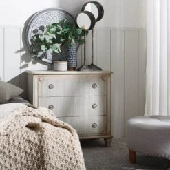 Altobuy Commodes Et Cabinets Commode Antique 3 Tiroirs L.90cm Sapin Aspect Vieilli -Coffres et malles Soldes commode antique 3 tiroirs l 90cm sapin aspect vieilli 1