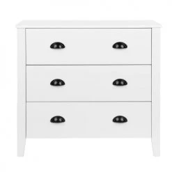 Beliani Commodes Et Cabinets Commode Blanche Avec Tiroirs -Coffres et malles Soldes commode blanche avec tiroirs 2