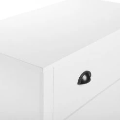 Beliani Commodes Et Cabinets Commode Blanche Avec Tiroirs -Coffres et malles Soldes commode blanche avec tiroirs 5