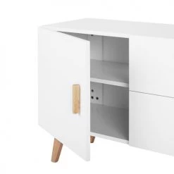 Beliani Commodes Et Cabinets Commode Blanche II -Coffres et malles Soldes commode blanche ii 10