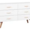 Beliani Commodes Et Cabinets Commode Blanche II -Coffres et malles Soldes commode blanche ii