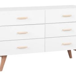 Beliani Commodes Et Cabinets Commode Blanche II