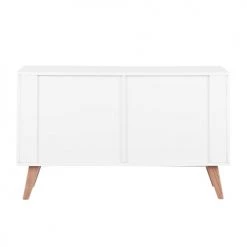 Beliani Commodes Et Cabinets Commode Blanche II -Coffres et malles Soldes commode blanche ii 3