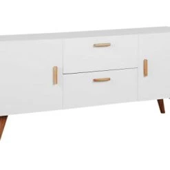 Beliani Commodes Et Cabinets Commode Blanche II