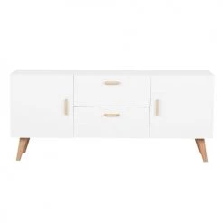 Beliani Commodes Et Cabinets Commode Blanche II -Coffres et malles Soldes commode blanche ii 8