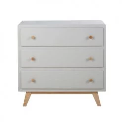 Maisons Du Monde Commodes Et Cabinets Commode Compatible Plan à Langer 3 Tiroirs Grise