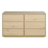 Maisons Du Monde Commodes Et Cabinets Commode Double 6 Tiroirs Beige -Coffres et malles Soldes commode double 6 tiroirs beige 1000 5 10 219934 1