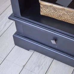 Bois Dessus Bois Dessous Commodes Et Cabinets Commode En 2 Tiroirs Et 2 Niches En Acajou Et Teck -Coffres et malles Soldes commode en 2 tiroirs et 2 niches en acajou et teck 3