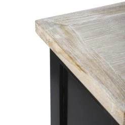 Bois Dessus Bois Dessous Commodes Et Cabinets Commode En 2 Tiroirs Et 2 Niches En Acajou Et Teck -Coffres et malles Soldes commode en 2 tiroirs et 2 niches en acajou et teck 5