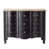 Maisons Du Monde Commodes Et Cabinets Commode En Acacia Et Manguier Noire -Coffres et malles Soldes commode en acacia et manguier noire 1000 14 16 110429 1
