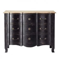 Maisons Du Monde Commodes Et Cabinets Commode En Acacia Et Manguier Noire