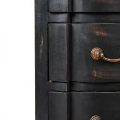 Maisons Du Monde Commodes Et Cabinets Commode En Acacia Et Manguier Noire -Coffres et malles Soldes commode en acacia et manguier noire 1000 14 16 110429 7