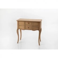 Hellin Commodes Et Cabinets Commode En Bois 2 Tiroirs -Coffres et malles Soldes commode en bois 2 tiroirs 2