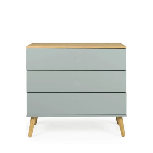 Tenzo Commodes Et Cabinets Commode En Bois 3 Tiroirs L90cm Vert D'eau 3 Tenzo Commodes Et Cabinets Commode En Bois 3 Tiroirs L90cm Vert D'eau
